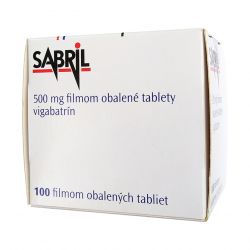 Сабрил (Вигабатрин) таблетки 500мг №100 (100 таблеток) в Иркутске и области фото
