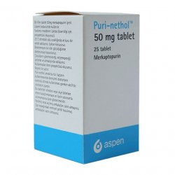 Пури-нетол (Пуринетол, Меркаптопурин) в таблетках 50мг N25 в Иркутске и области фото